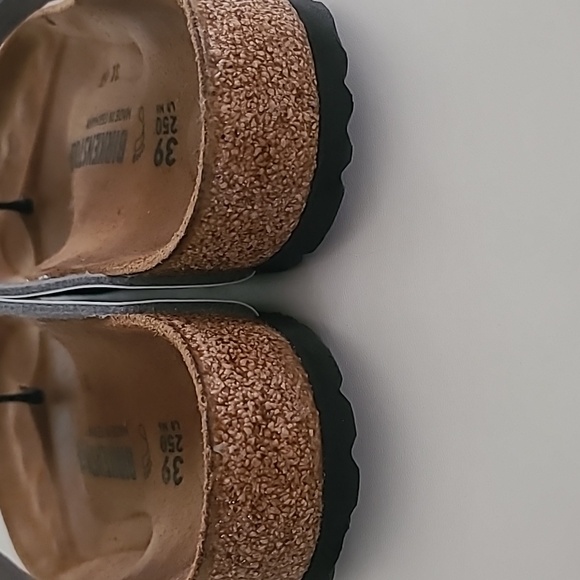 Birkenstock Gizeh Silver Thong Sandals Size 39/8 - Picture 7 of 10